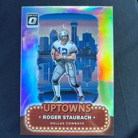 2024 Donruss Optic Roger Staubach Uptown SSP case hit